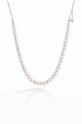 A 7.5-8mm | The Mirror of Light |  Full Strand Necklace | In stock｜Ships in 24h