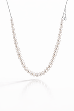 A 7.5-8mm | The Mirror of Light |  Full Strand Necklace | In stock｜Ships in 24h