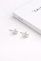 D 7-7.5mm | Lunar Halo | Stud Earrings | In stock｜Ships in 24h